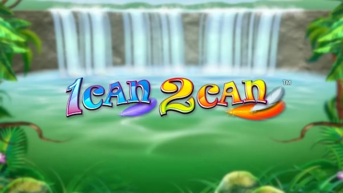 Tampilan visual slot 1 Can 2 Can dengan tema hutan tropis dan dua burung toucan.